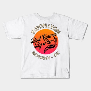 Eldon Lyon - Best course by par Kids T-Shirt